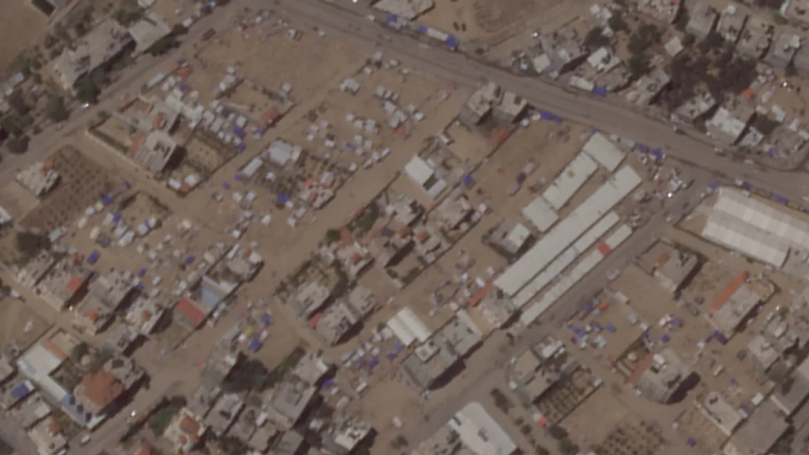 Satellite imagery shows Palestinians fleeing Rafah’s tent cities as threat of major attack looms