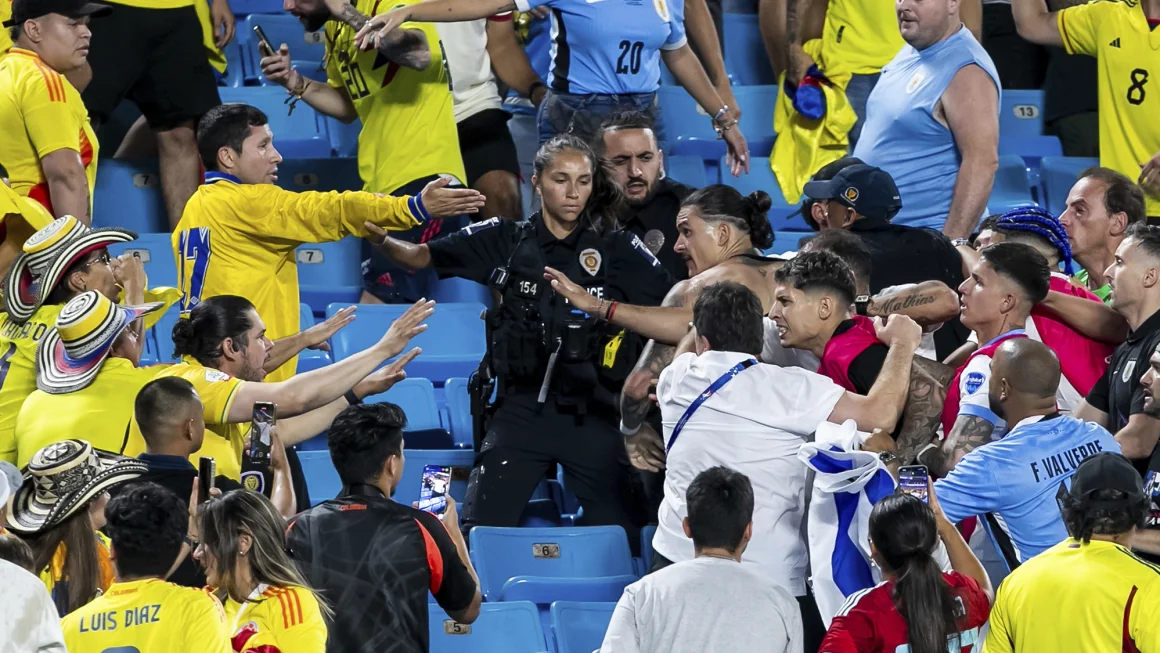 Colombia advances to Copa América final as tempers flare post-match