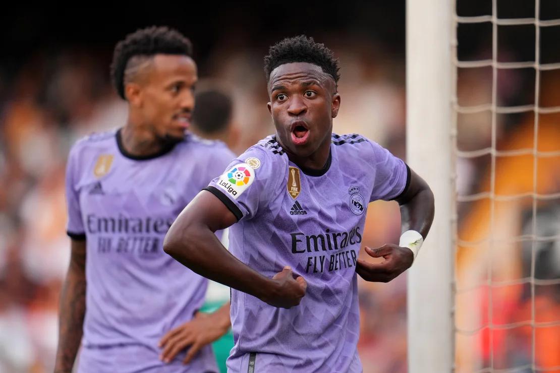 Vinícius Jr. tells CNN that he and Real Madrid teammates would walk off the pitch in reaction to racist abuse